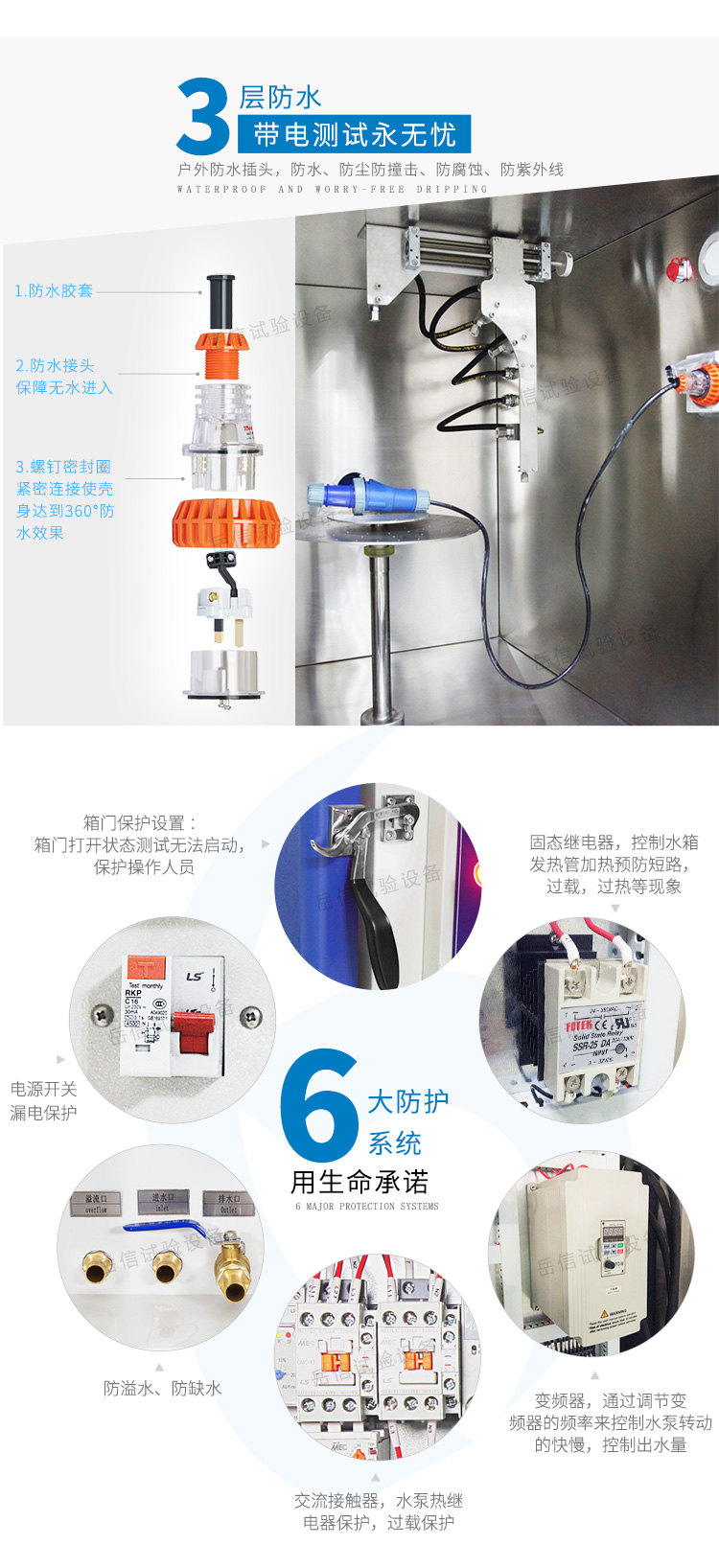IP綜合淋雨試驗(yàn)儀器